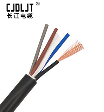 ZC-KVVR ：铜芯OVC护套阻燃控制软电缆线