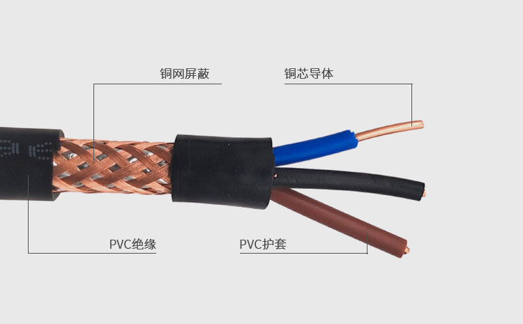 KVVP屏蔽控制电缆的优点