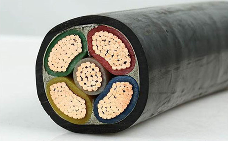 YJV电缆全称叫做铜芯导体聚氯乙烯绝缘及护套电力电缆